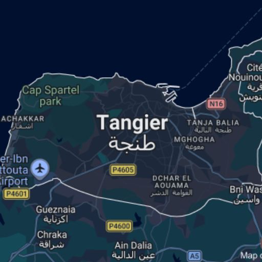 Map tanger hijama